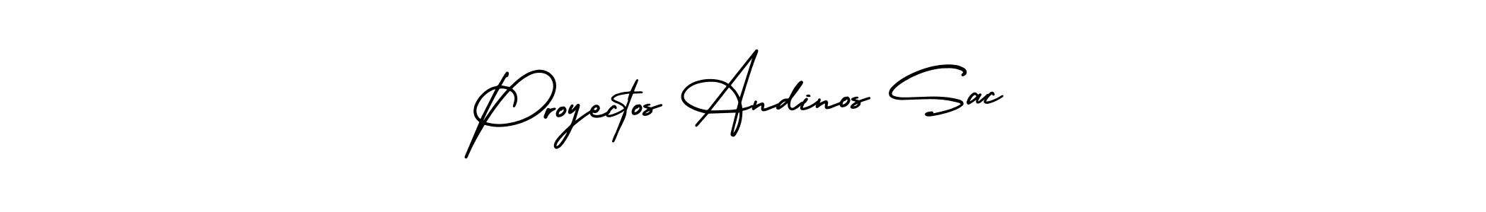 This is the best signature style for the Proyectos Andinos Sac name. Also you like these signature font (AmerikaSignatureDemo-Regular). Mix name signature. Proyectos Andinos Sac signature style 3 images and pictures png