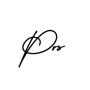 Design your own signature with our free online signature maker. With this signature software, you can create a handwritten (AmerikaSignatureDemo-Regular) signature for name Prs. Prs signature style 3 images and pictures png