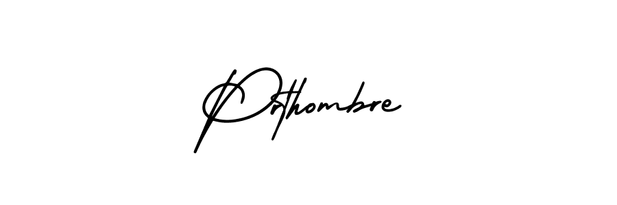 This is the best signature style for the Prthombre name. Also you like these signature font (AmerikaSignatureDemo-Regular). Mix name signature. Prthombre signature style 3 images and pictures png