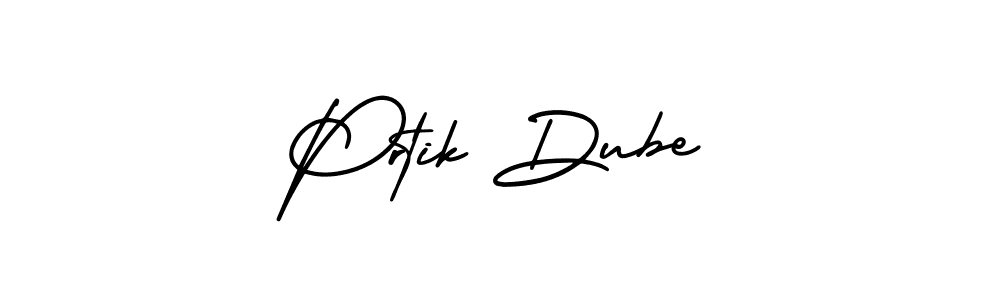 How to make Prtik Dube signature? AmerikaSignatureDemo-Regular is a professional autograph style. Create handwritten signature for Prtik Dube name. Prtik Dube signature style 3 images and pictures png
