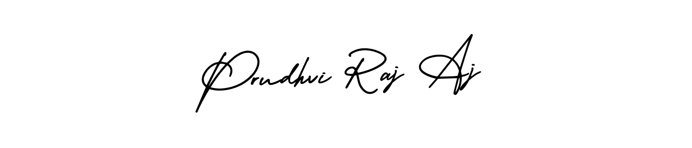 You can use this online signature creator to create a handwritten signature for the name Prudhvi Raj Aj. This is the best online autograph maker. Prudhvi Raj Aj signature style 3 images and pictures png