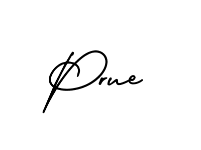 The best way (AmerikaSignatureDemo-Regular) to make a short signature is to pick only two or three words in your name. The name Prue include a total of six letters. For converting this name. Prue signature style 3 images and pictures png