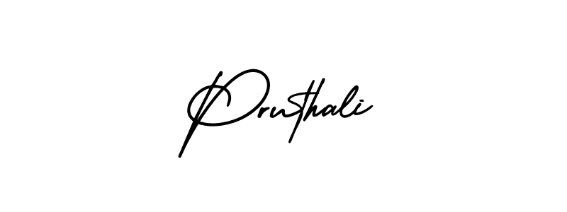 Check out images of Autograph of Pruthali name. Actor Pruthali Signature Style. AmerikaSignatureDemo-Regular is a professional sign style online. Pruthali signature style 3 images and pictures png