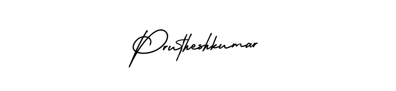 Also we have Prutheshkumar name is the best signature style. Create professional handwritten signature collection using AmerikaSignatureDemo-Regular autograph style. Prutheshkumar signature style 3 images and pictures png