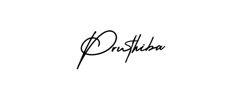 Best and Professional Signature Style for Pruthiba. AmerikaSignatureDemo-Regular Best Signature Style Collection. Pruthiba signature style 3 images and pictures png
