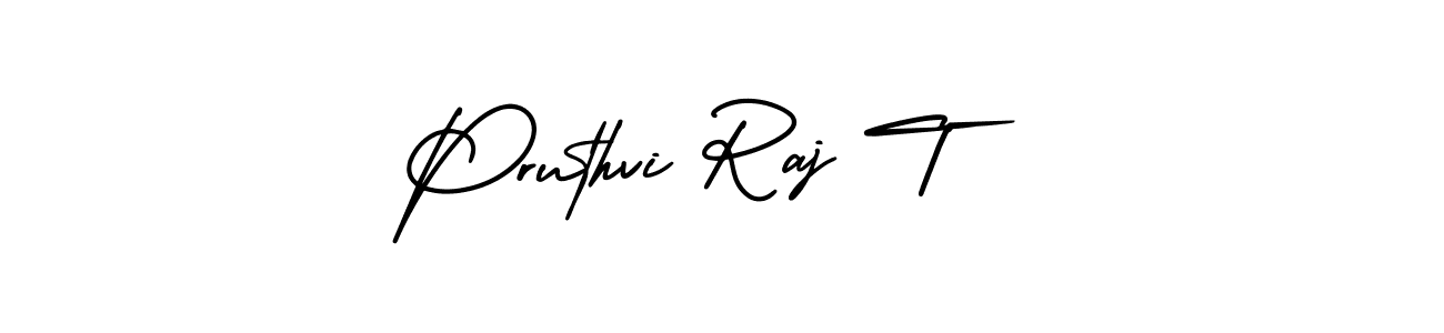 Also You can easily find your signature by using the search form. We will create Pruthvi Raj T name handwritten signature images for you free of cost using AmerikaSignatureDemo-Regular sign style. Pruthvi Raj T signature style 3 images and pictures png