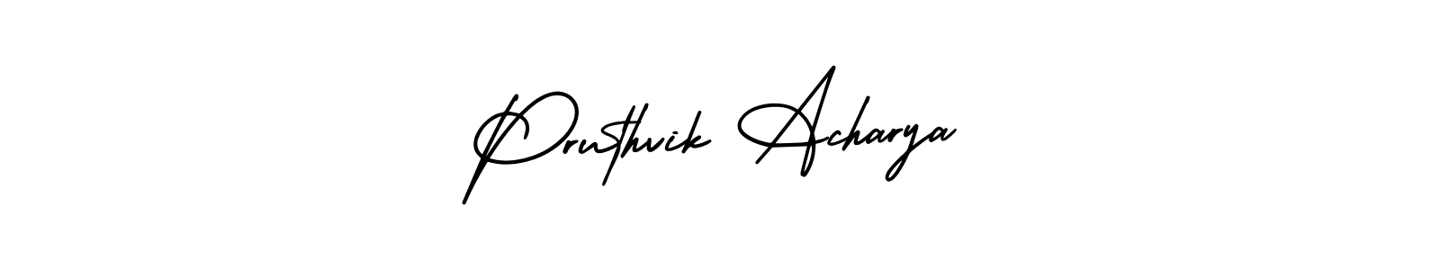 See photos of Pruthvik Acharya official signature by Spectra . Check more albums & portfolios. Read reviews & check more about AmerikaSignatureDemo-Regular font. Pruthvik Acharya signature style 3 images and pictures png
