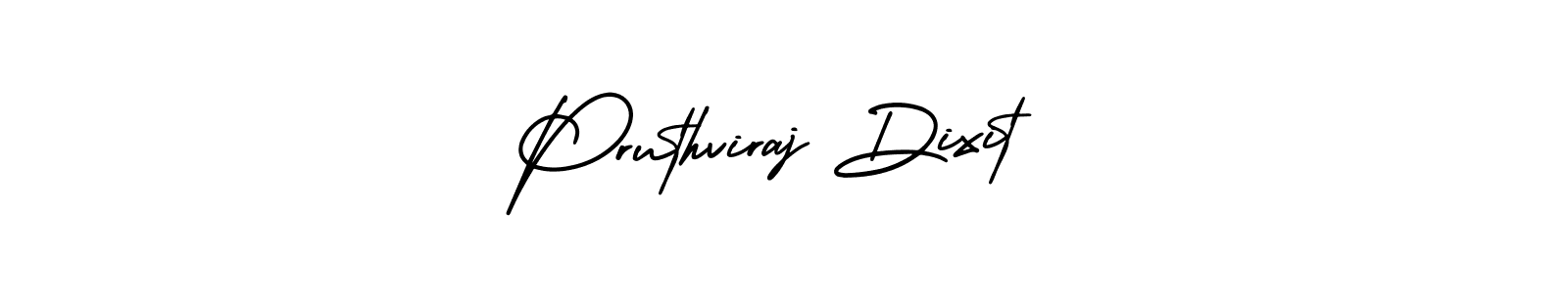 AmerikaSignatureDemo-Regular is a professional signature style that is perfect for those who want to add a touch of class to their signature. It is also a great choice for those who want to make their signature more unique. Get Pruthviraj Dixit name to fancy signature for free. Pruthviraj Dixit signature style 3 images and pictures png