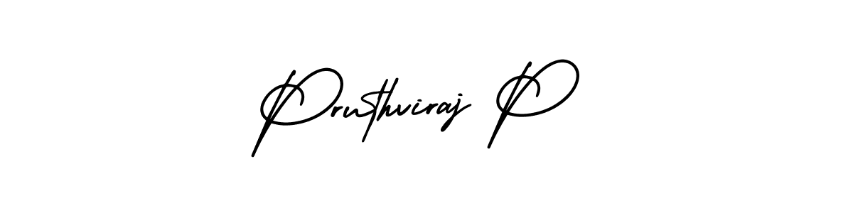 Similarly AmerikaSignatureDemo-Regular is the best handwritten signature design. Signature creator online .You can use it as an online autograph creator for name Pruthviraj P. Pruthviraj P signature style 3 images and pictures png