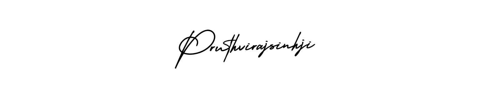 Pruthvirajsinhji stylish signature style. Best Handwritten Sign (AmerikaSignatureDemo-Regular) for my name. Handwritten Signature Collection Ideas for my name Pruthvirajsinhji. Pruthvirajsinhji signature style 3 images and pictures png