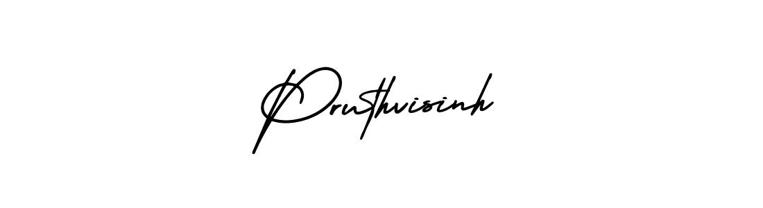 Create a beautiful signature design for name Pruthvisinh. With this signature (AmerikaSignatureDemo-Regular) fonts, you can make a handwritten signature for free. Pruthvisinh signature style 3 images and pictures png