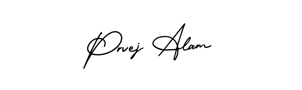 Also we have Prvej Alam name is the best signature style. Create professional handwritten signature collection using AmerikaSignatureDemo-Regular autograph style. Prvej Alam signature style 3 images and pictures png