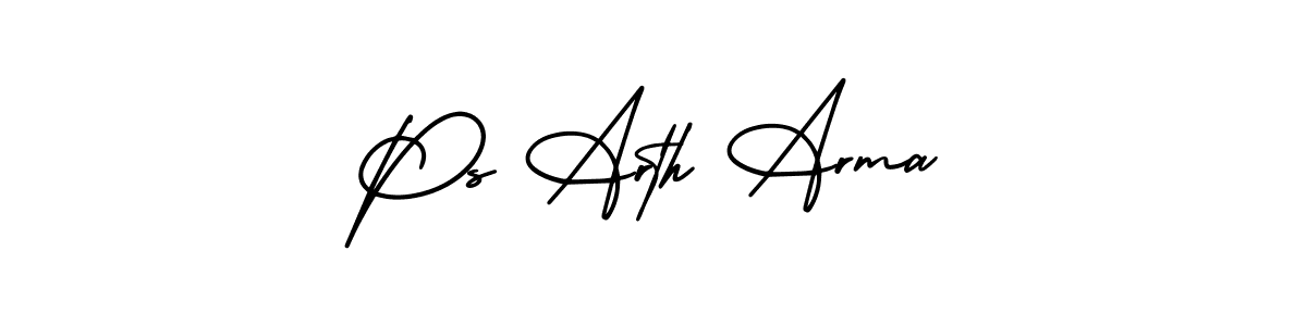 How to Draw Ps Arth Arma signature style? AmerikaSignatureDemo-Regular is a latest design signature styles for name Ps Arth Arma. Ps Arth Arma signature style 3 images and pictures png