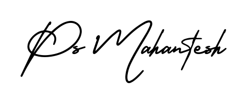 Master the art of signing with Ps Mahantesh written in fluent AmerikaSignatureDemo-Regular script. A great template to practice and refine your handwriting. Ps Mahantesh signature style 3 images and pictures png