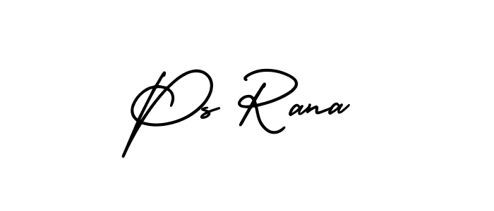 Also You can easily find your signature by using the search form. We will create Ps Rana name handwritten signature images for you free of cost using AmerikaSignatureDemo-Regular sign style. Ps Rana signature style 3 images and pictures png