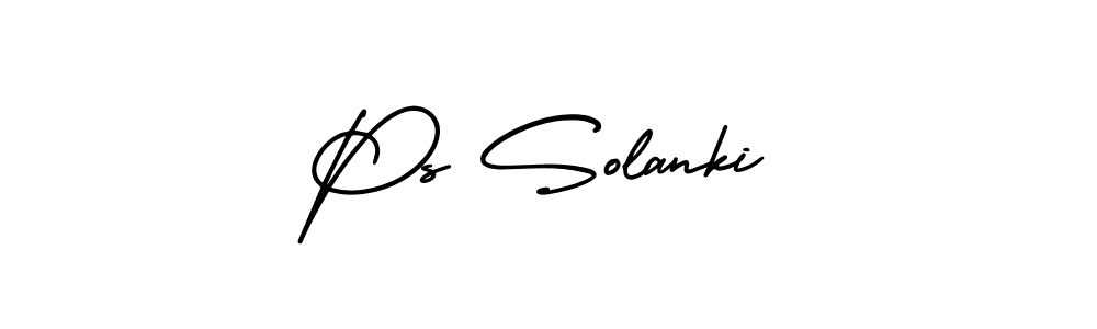 It looks lik you need a new signature style for name Ps Solanki. Design unique handwritten (AmerikaSignatureDemo-Regular) signature with our free signature maker in just a few clicks. Ps Solanki signature style 3 images and pictures png