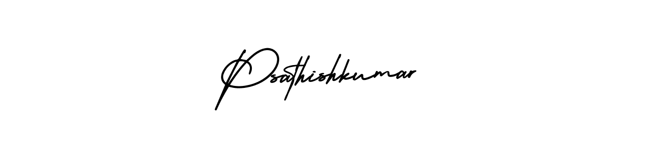 Best and Professional Signature Style for Psathishkumar. AmerikaSignatureDemo-Regular Best Signature Style Collection. Psathishkumar signature style 3 images and pictures png