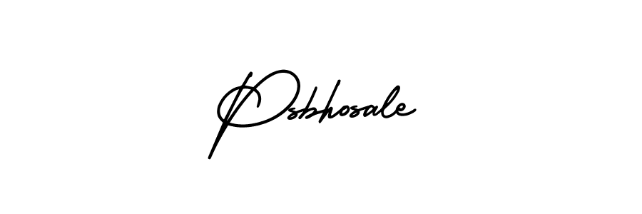 Similarly AmerikaSignatureDemo-Regular is the best handwritten signature design. Signature creator online .You can use it as an online autograph creator for name Psbhosale. Psbhosale signature style 3 images and pictures png
