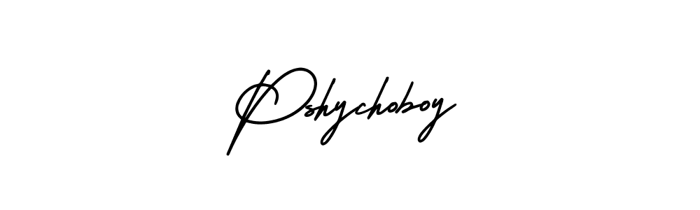 Also You can easily find your signature by using the search form. We will create Pshychoboy name handwritten signature images for you free of cost using AmerikaSignatureDemo-Regular sign style. Pshychoboy signature style 3 images and pictures png