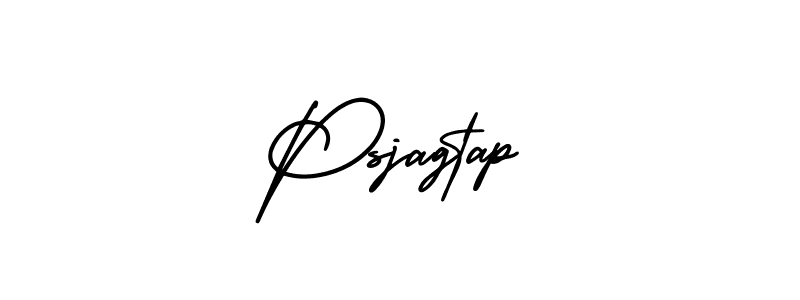 It looks lik you need a new signature style for name Psjagtap. Design unique handwritten (AmerikaSignatureDemo-Regular) signature with our free signature maker in just a few clicks. Psjagtap signature style 3 images and pictures png