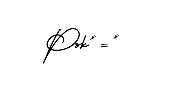 It looks lik you need a new signature style for name Psk*=*. Design unique handwritten (AmerikaSignatureDemo-Regular) signature with our free signature maker in just a few clicks. Psk*=* signature style 3 images and pictures png