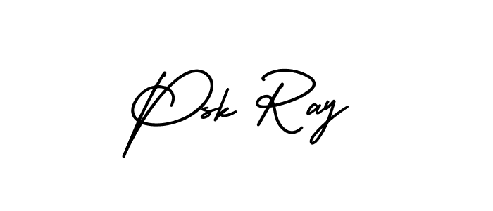 This is the best signature style for the Psk Ray name. Also you like these signature font (AmerikaSignatureDemo-Regular). Mix name signature. Psk Ray signature style 3 images and pictures png