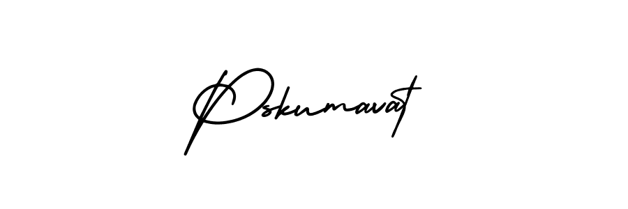 Similarly AmerikaSignatureDemo-Regular is the best handwritten signature design. Signature creator online .You can use it as an online autograph creator for name Pskumavat. Pskumavat signature style 3 images and pictures png