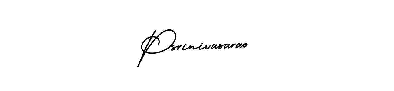 AmerikaSignatureDemo-Regular is a professional signature style that is perfect for those who want to add a touch of class to their signature. It is also a great choice for those who want to make their signature more unique. Get Psrinivasarao name to fancy signature for free. Psrinivasarao signature style 3 images and pictures png
