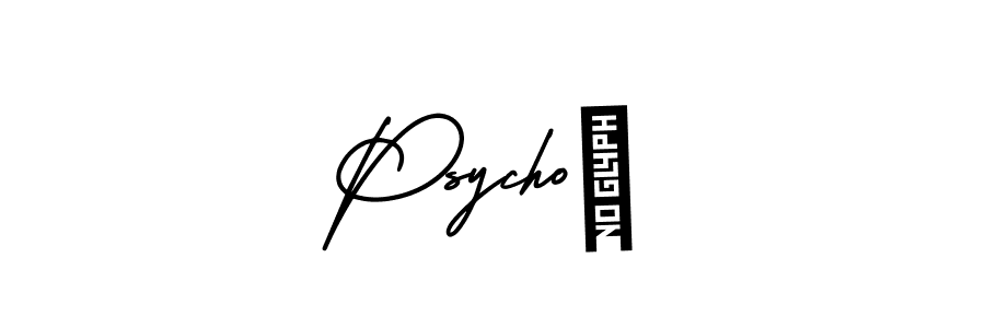 if you are searching for the best signature style for your name Psycho❤. so please give up your signature search. here we have designed multiple signature styles  using AmerikaSignatureDemo-Regular. Psycho❤ signature style 3 images and pictures png