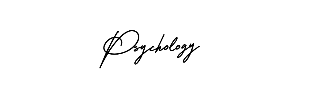 Create a beautiful signature design for name Psychology. With this signature (AmerikaSignatureDemo-Regular) fonts, you can make a handwritten signature for free. Psychology signature style 3 images and pictures png