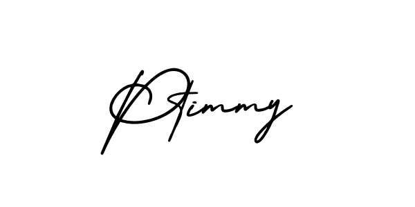 Use a signature maker to create a handwritten signature online. With this signature software, you can design (AmerikaSignatureDemo-Regular) your own signature for name Ptimmy. Ptimmy signature style 3 images and pictures png
