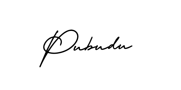 Best and Professional Signature Style for Pubudu. AmerikaSignatureDemo-Regular Best Signature Style Collection. Pubudu signature style 3 images and pictures png