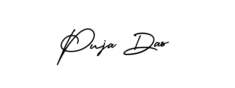 Also You can easily find your signature by using the search form. We will create Puja Das name handwritten signature images for you free of cost using AmerikaSignatureDemo-Regular sign style. Puja Das signature style 3 images and pictures png