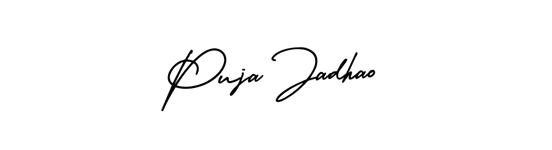 Once you've used our free online signature maker to create your best signature AmerikaSignatureDemo-Regular style, it's time to enjoy all of the benefits that Puja Jadhao name signing documents. Puja Jadhao signature style 3 images and pictures png