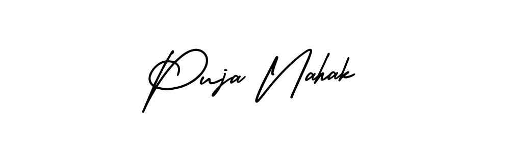 You can use this online signature creator to create a handwritten signature for the name Puja Nahak. This is the best online autograph maker. Puja Nahak signature style 3 images and pictures png