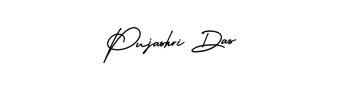 How to make Pujashri Das signature? AmerikaSignatureDemo-Regular is a professional autograph style. Create handwritten signature for Pujashri Das name. Pujashri Das signature style 3 images and pictures png