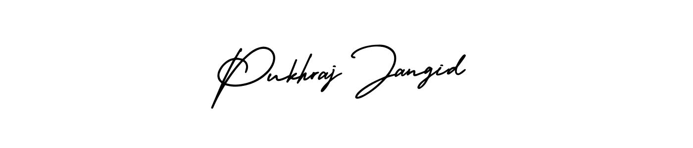 Make a short Pukhraj Jangid signature style. Manage your documents anywhere anytime using AmerikaSignatureDemo-Regular. Create and add eSignatures, submit forms, share and send files easily. Pukhraj Jangid signature style 3 images and pictures png