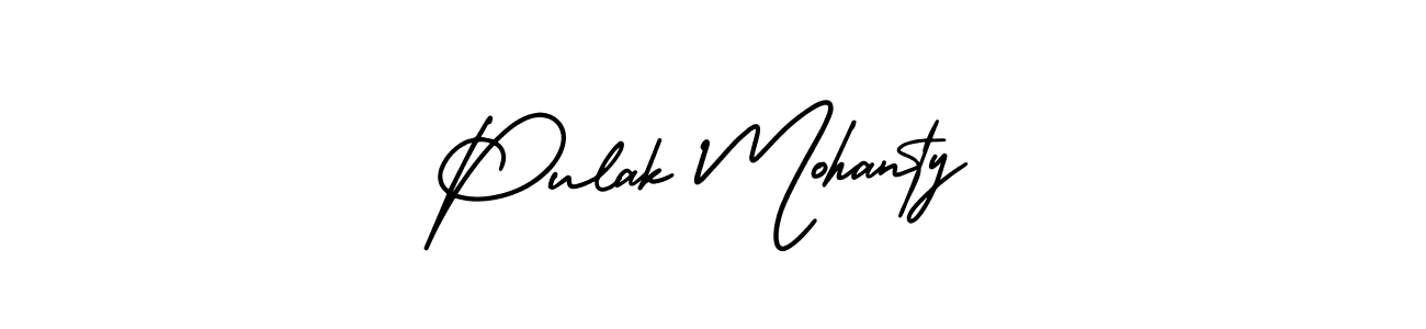 It looks lik you need a new signature style for name Pulak Mohanty. Design unique handwritten (AmerikaSignatureDemo-Regular) signature with our free signature maker in just a few clicks. Pulak Mohanty signature style 3 images and pictures png