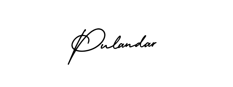 AmerikaSignatureDemo-Regular is a professional signature style that is perfect for those who want to add a touch of class to their signature. It is also a great choice for those who want to make their signature more unique. Get Pulandar name to fancy signature for free. Pulandar signature style 3 images and pictures png