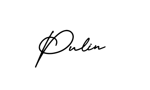 Also You can easily find your signature by using the search form. We will create Pulin name handwritten signature images for you free of cost using AmerikaSignatureDemo-Regular sign style. Pulin signature style 3 images and pictures png