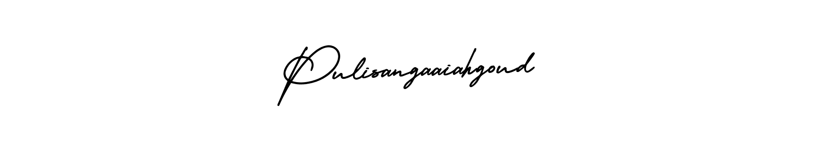 Make a beautiful signature design for name Pulisangaaiahgoud. With this signature (AmerikaSignatureDemo-Regular) style, you can create a handwritten signature for free. Pulisangaaiahgoud signature style 3 images and pictures png