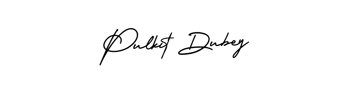 This is the best signature style for the Pulkit Dubey name. Also you like these signature font (AmerikaSignatureDemo-Regular). Mix name signature. Pulkit Dubey signature style 3 images and pictures png