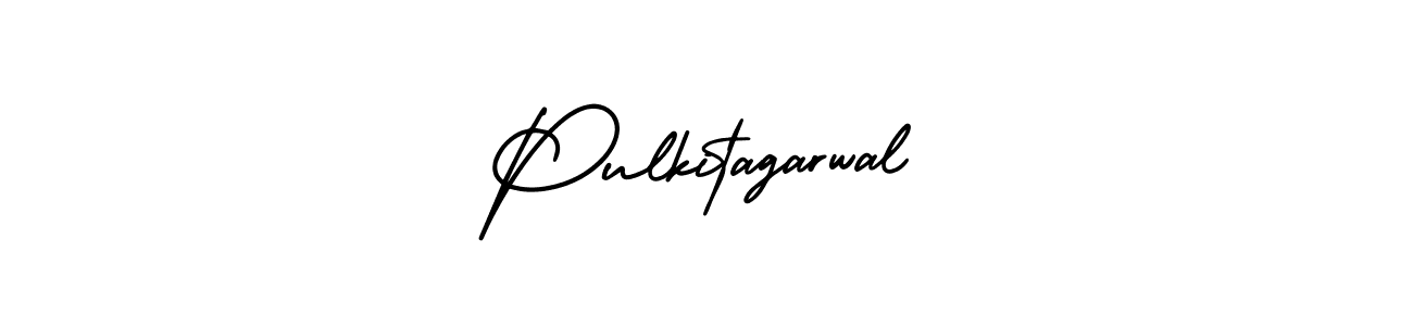 Use a signature maker to create a handwritten signature online. With this signature software, you can design (AmerikaSignatureDemo-Regular) your own signature for name Pulkitagarwal. Pulkitagarwal signature style 3 images and pictures png