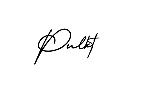 You should practise on your own different ways (AmerikaSignatureDemo-Regular) to write your name (Pulkt) in signature. don't let someone else do it for you. Pulkt signature style 3 images and pictures png