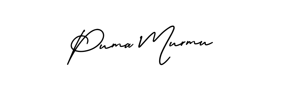 Check out images of Autograph of Puma Murmu name. Actor Puma Murmu Signature Style. AmerikaSignatureDemo-Regular is a professional sign style online. Puma Murmu signature style 3 images and pictures png