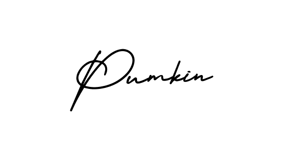 You should practise on your own different ways (AmerikaSignatureDemo-Regular) to write your name (Pumkin) in signature. don't let someone else do it for you. Pumkin signature style 3 images and pictures png