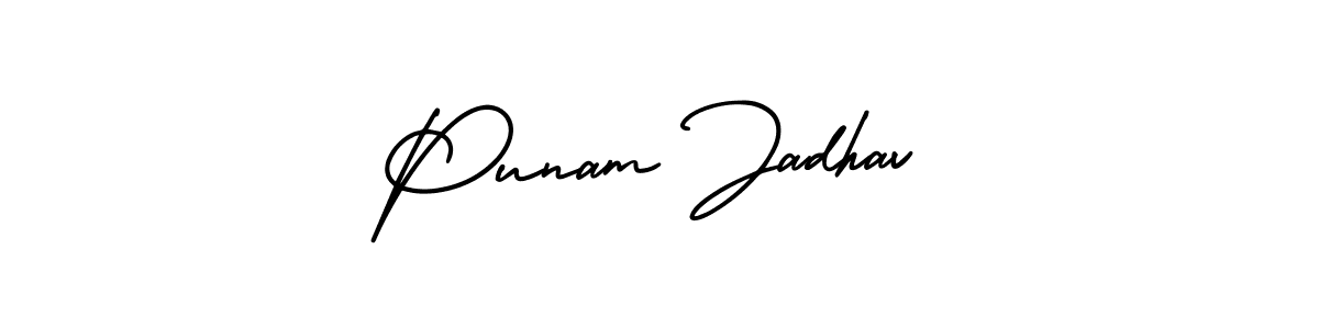 Check out images of Autograph of Punam Jadhav name. Actor Punam Jadhav Signature Style. AmerikaSignatureDemo-Regular is a professional sign style online. Punam Jadhav signature style 3 images and pictures png