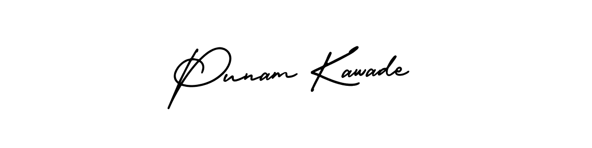 AmerikaSignatureDemo-Regular is a professional signature style that is perfect for those who want to add a touch of class to their signature. It is also a great choice for those who want to make their signature more unique. Get Punam Kawade name to fancy signature for free. Punam Kawade signature style 3 images and pictures png