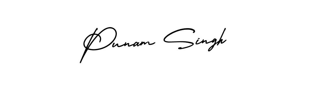 Make a beautiful signature design for name Punam Singh. Use this online signature maker to create a handwritten signature for free. Punam Singh signature style 3 images and pictures png