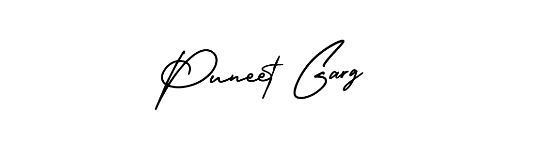 Best and Professional Signature Style for Puneet Garg. AmerikaSignatureDemo-Regular Best Signature Style Collection. Puneet Garg signature style 3 images and pictures png